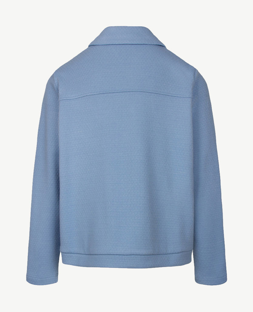 Frank Walder - Vestjasje met knopen - Ice blue
