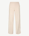 Frank Walder - Pantalon Mia straight - Elastiek rondom - Korte lengte - Ribcorduroy - Off-white