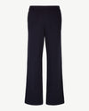 Frank Walder - Pantalon Mia wide - Elastiek rondom - Normale lengte - Jersey - Navy