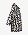 Frank Walder - Damespolo - Navy met beige, blue en choc