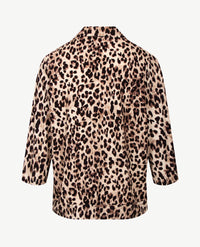 Frank Walder - Polo - Leopard - Beige, zwart en off-white