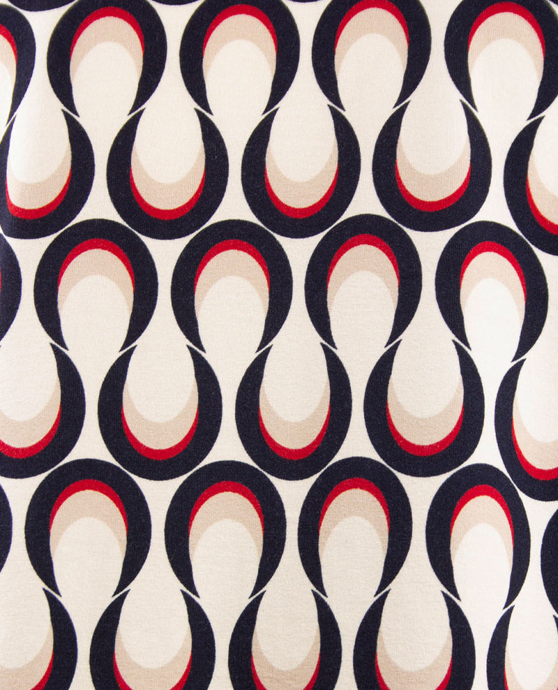 Frank Walder - Polo - Beige, navy, merlot en taupe