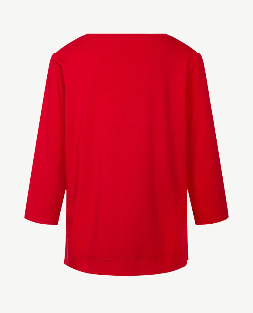 Frank Walder  - Top ronde hals - Jersey - Merlot