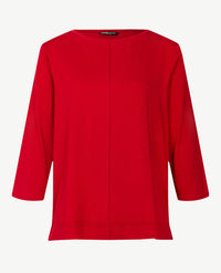 Frank Walder  - Top ronde hals - Jersey - Merlot