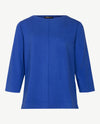 Frank Walder  - Top ronde hals - Jersey - Kobalt