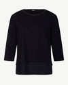 Frank Walder - Top - Ronde hals - Navy