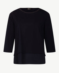 Frank Walder - Top - Ronde hals - Navy