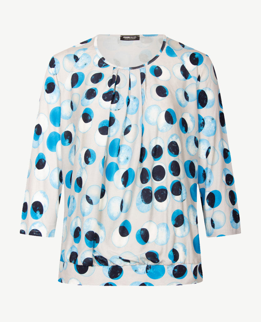 Frank Walder - Blouson - Dots ice, articblue en navy