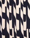 Frank Walder  - Top ronde hals - Beige en navy