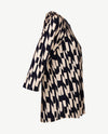 Frank Walder  - Top ronde hals - Beige en navy