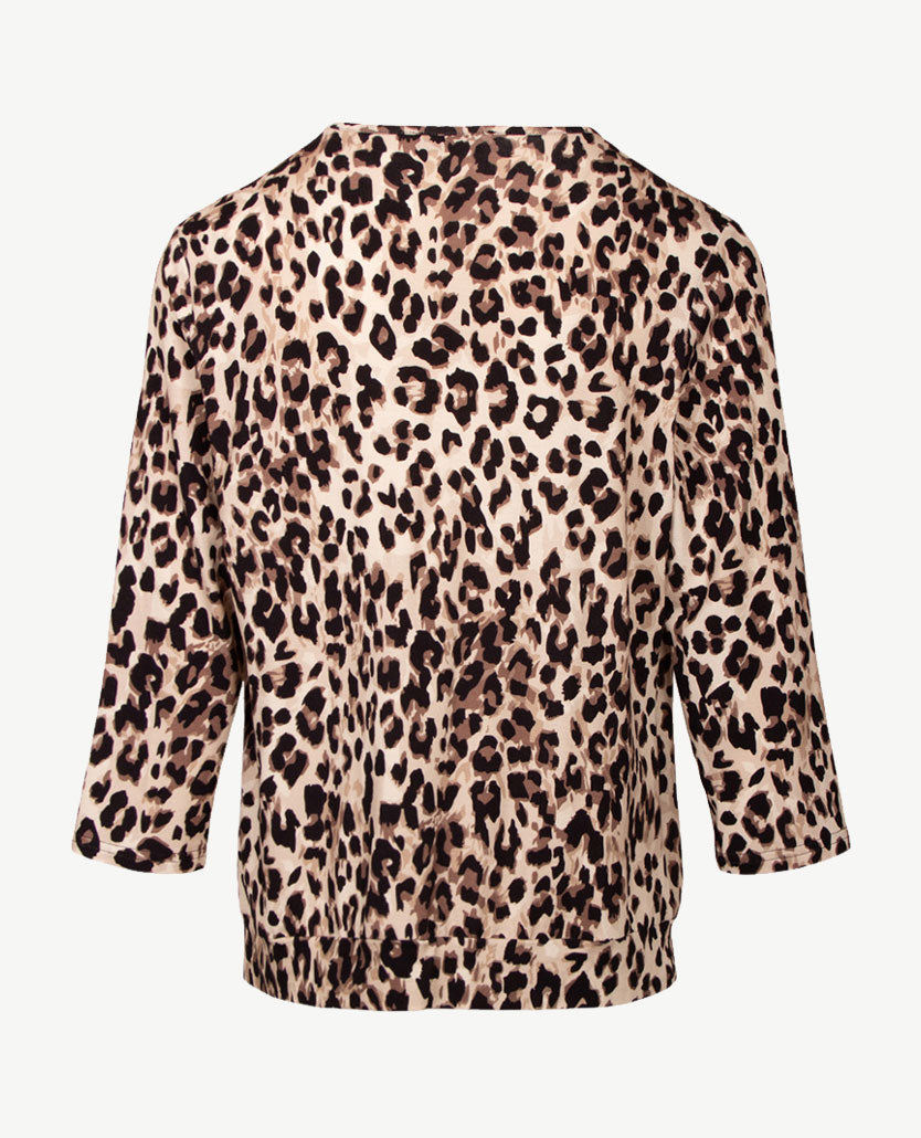 Frank Walder - Blouson - Tijger - Zwart met beige en off-white
