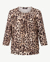 Frank Walder - Blouson - Tijger - Zwart met beige en off-white