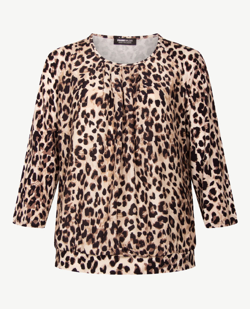 Frank Walder - Blouson - Tijger - Zwart met beige en off-white