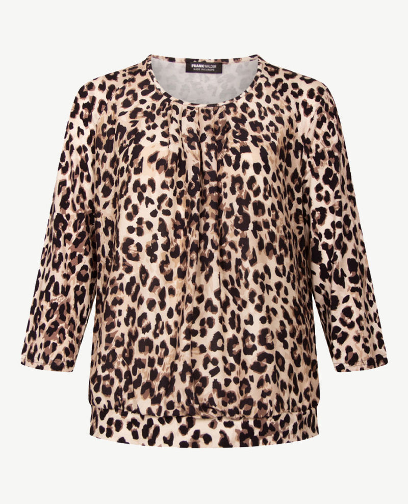 Frank Walder - Blouson - Tijger - Zwart met beige en off-white