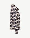 Frank Walder - Blouson met coll - Off-white met zwart en kobalt