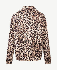 Frank Walder - Blouson met coll - Tijger met zwart, beiges en taupe