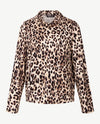Frank Walder - Blouson met coll - Tijger met zwart, beiges en taupe