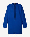 Frank Walder - Lang vest - Kobalt