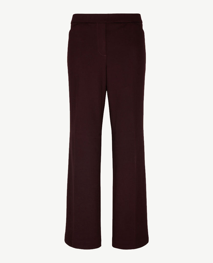 Gardeur - Elastiek rondom - Filipa - Jersey - Bordeaux - Normale lengte
