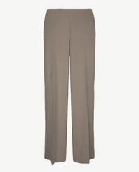 Gardeur - Franca - Instapbroek dames met elastische band - Crêpe jersey - Taupe