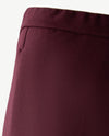 Gardeur - Elastiek rondom - Franca - Crêpe jersey - Korte lengte - Bordeaux
