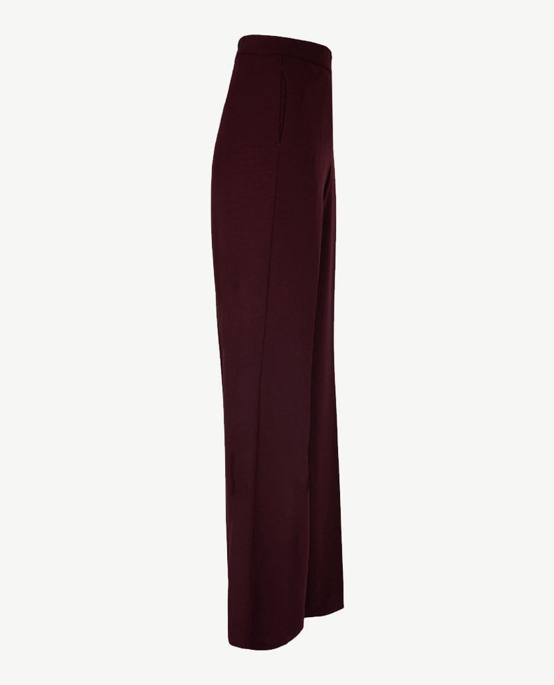 Gardeur - Elastiek rondom - Franca - Crêpe jersey - Normale lengte - Bordeaux
