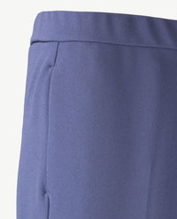 Gardeur - Elastiek rondom - Franca - Crêpe jersey - Normale lengte - Staalblauw