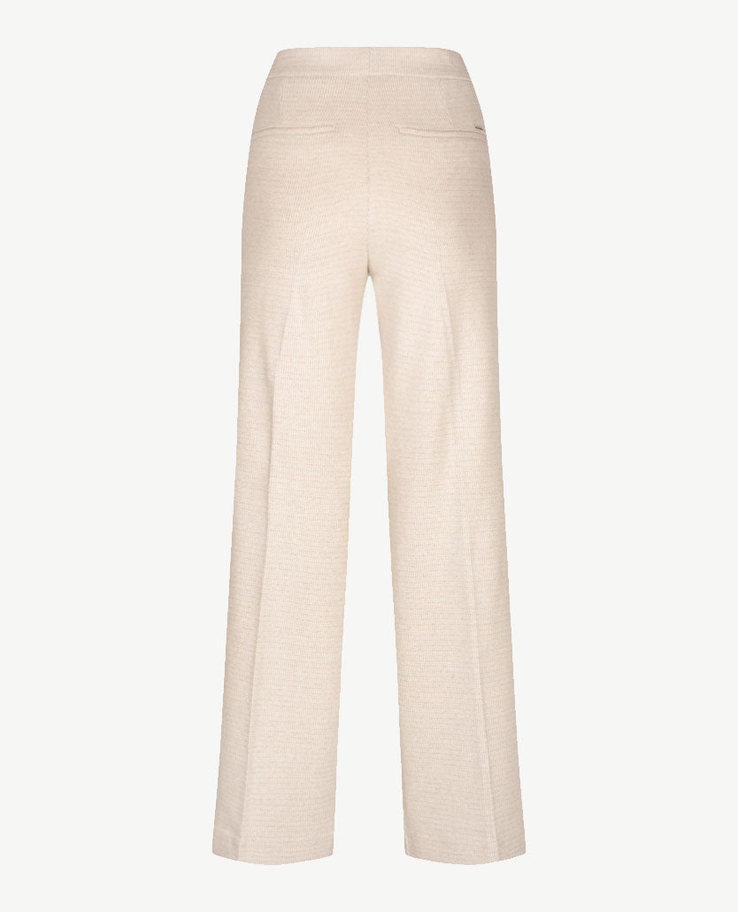Gardeur - Elastiek rondom - Franca - Jersey - Normale lengte - Werkje off-white en beige