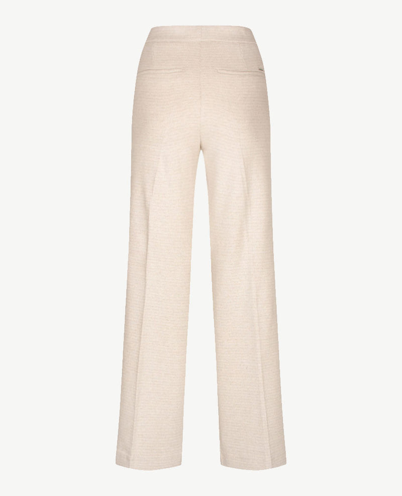 Gardeur - Elastiek rondom - Franca - Jersey - Normale lengte - Werkje off-white en beige