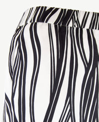 Gardeur - Elastiek rondom - Franca - Normale lengte - Night blue met wit