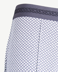 Gardeur - Elastiek rondom - Zaria - Jersey - Normale lengte - Navy en wit