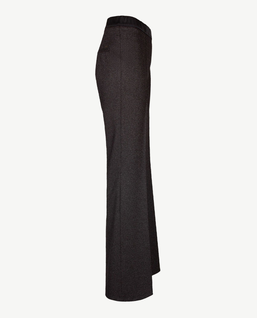 Gardeur - Elastiek rondom - Zaria P - Jersey - Normale lengte - Lurex zwart met zilver