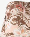 Gardeur - Elastiek rondom - Zene14 - Normale lengte - Dessin beige, taupe, rose en wit