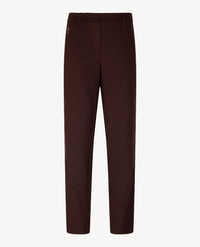 Gardeur - Zene57 - Instapbroek dames met elastische band - Jersey - Choco