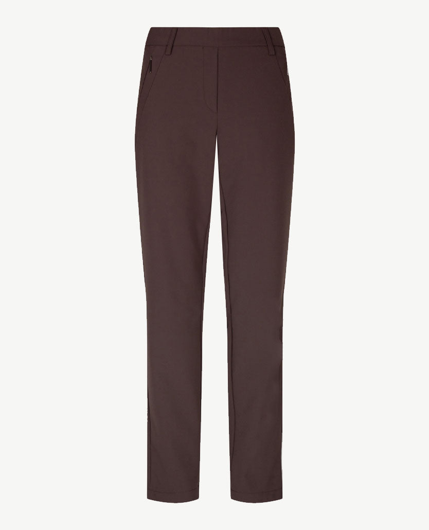 Gardeur - Elastiek rondom - Zene57 - Traveljersey - korte lengte - Choco