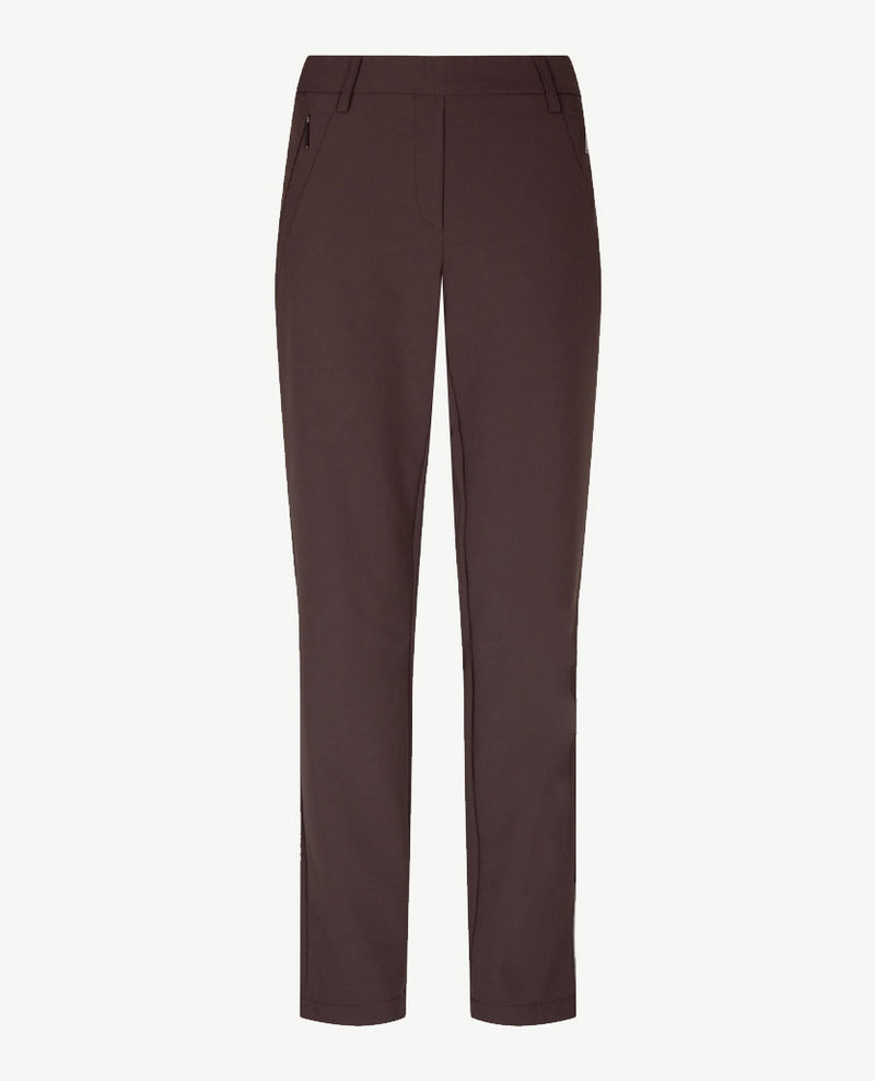 Gardeur - Elastiek rondom - Zene57 - Traveljersey - korte lengte - Choco