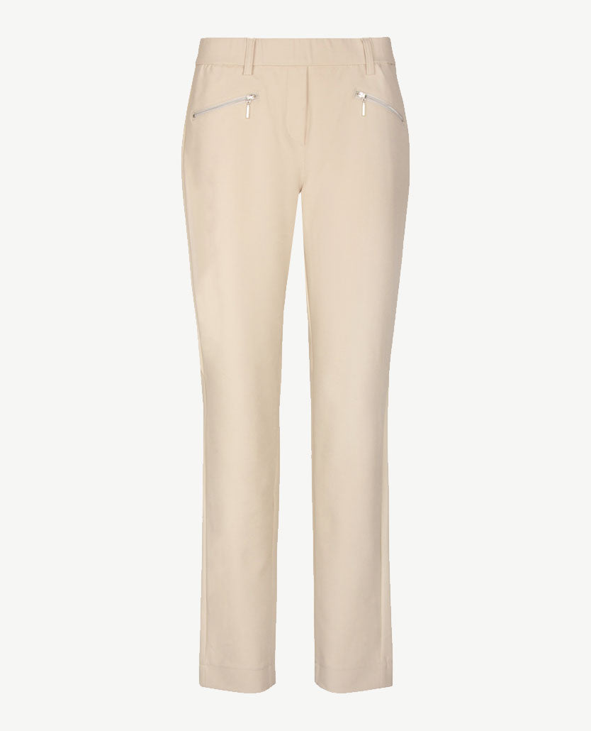 Gardeur - Elastiek rondom - Zeny - Traveljersey - Normale lengte - Zand