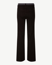 Gardeur - Zilla 1 - Instapbroek dames met elastische band - Flare- Jeans - zwart