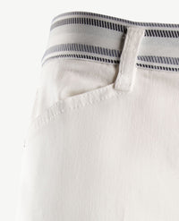 Gardeur - Elastiek rondom - Zilla 1 - Flare- Jeans - Korte lengte - Wit