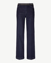 Gardeur - Elastiek rondom - Zilla 1 - Flare- Jeans - Korte lengte - Dark blue
