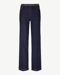 Gardeur - Elastiek rondom - Zilla 1 - Flare- Jeans - Korte lengte - Dark blue