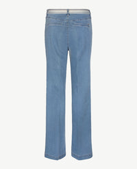 Gardeur - Elastiek rondom - Zilla 1 - Flare- Jeans - Korte lengte - Bleach