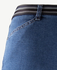 Gardeur - Elastiek rondom - Zilla 1 - Flare- Jeans - Normale lengte - Stone