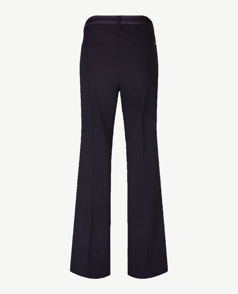 Gardeur - Elastiek rondom - Zilla 2 - Flare travelkwaliteit - Normale lengte - Navy
