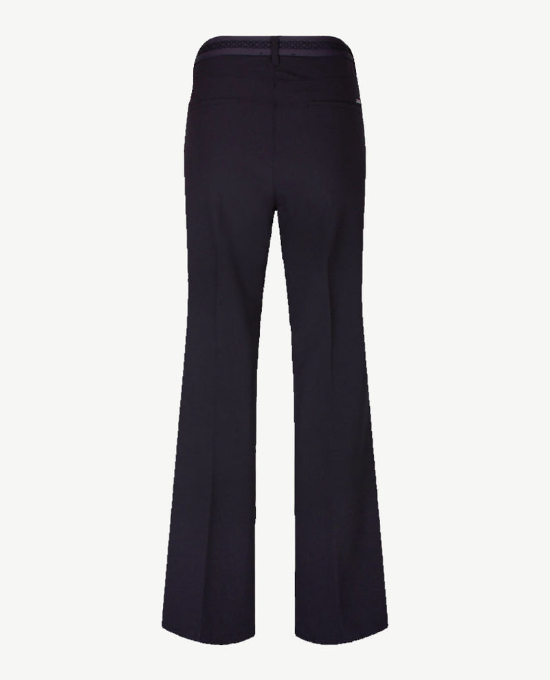Gardeur - Elastiek rondom - Zilla 2 - Flare travelkwaliteit - Normale lengte - Navy