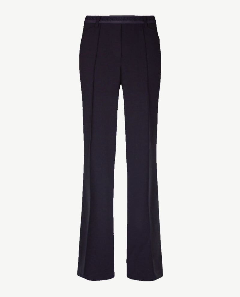 Gardeur - Elastiek rondom - Zilla 2 - Flare travelkwaliteit - Normale lengte - Navy