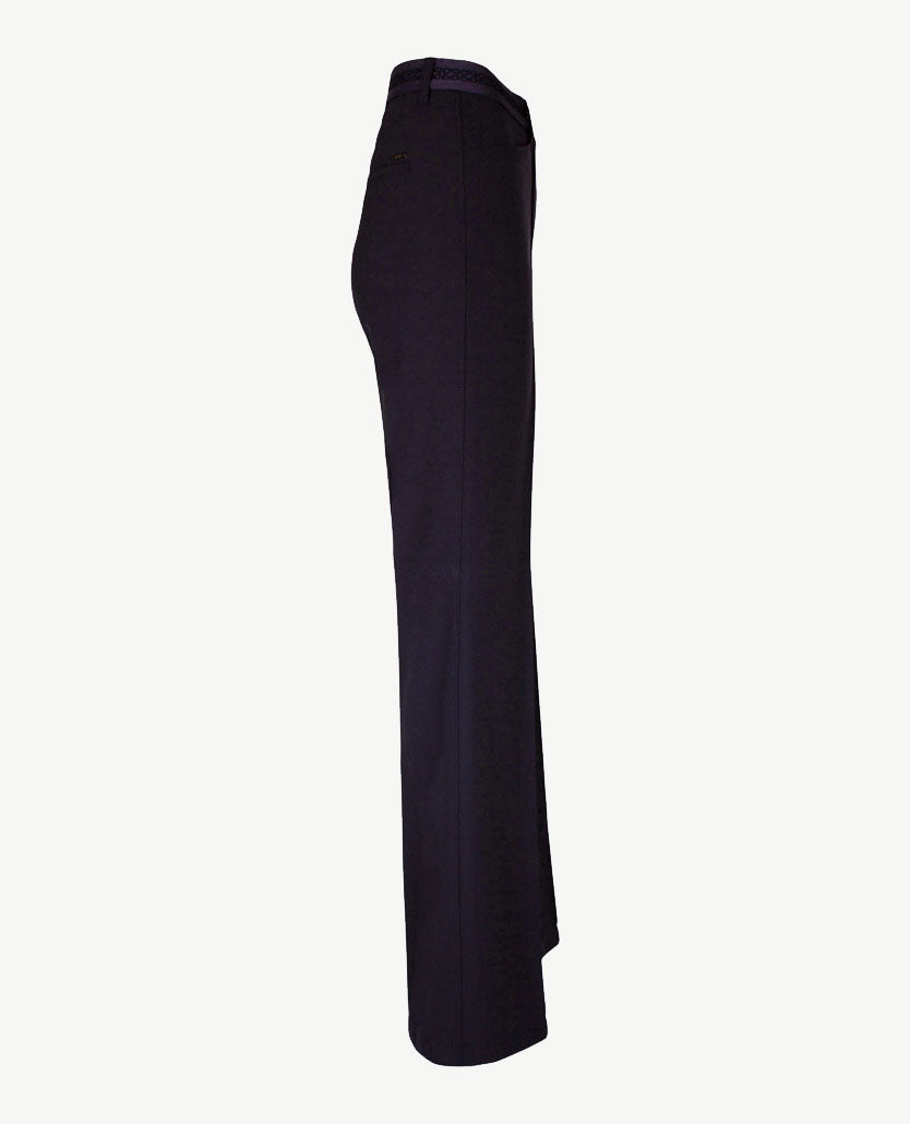 Gardeur - Elastiek rondom - Zilla 2 - Flare travelkwaliteit - Normale lengte - Navy
