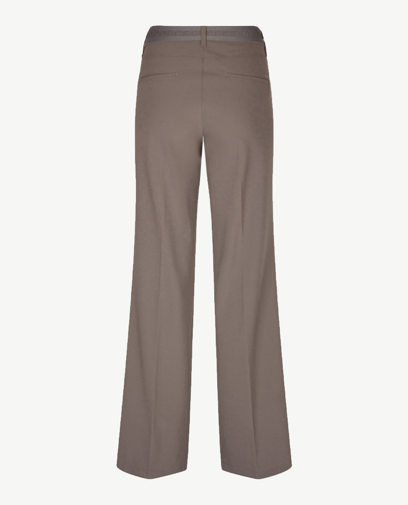 Gardeur - Elastiek rondom - Zilla 2 - Flare travelkwaliteit - Normale lengte - Taupe