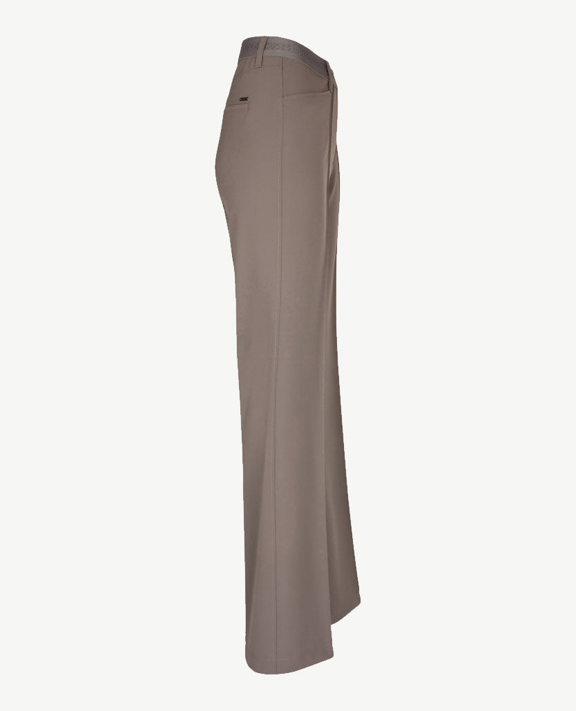 Gardeur - Elastiek rondom - Zilla 2 - Flare travelkwaliteit - Normale lengte - Taupe