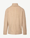 Gollé Haug - Pullover coll - kabel - Licht taupe, beige